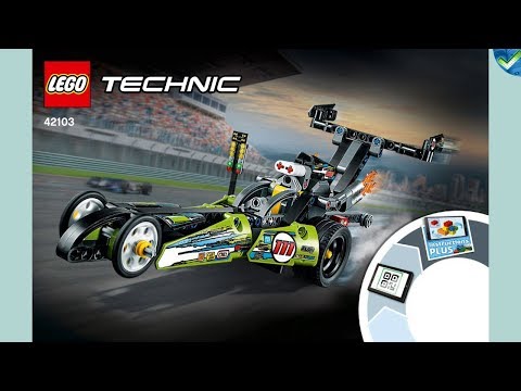42103 A Dragster Rennauto LEGO® Technic Bauanleitung aus dem Brickmanuals Anleitungs Archiv