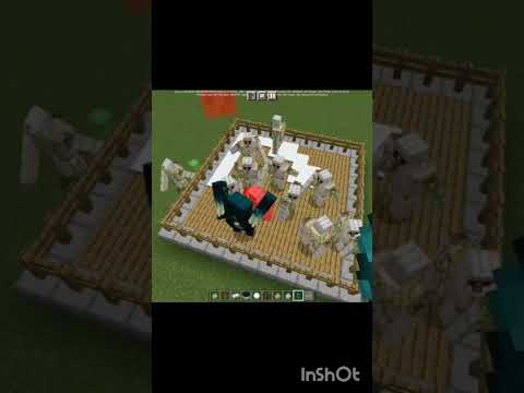 EPIC!! Minecraft Golem vs. Warden Showdown! 😱