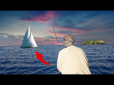 Catch & Cook While Sailing The Mediterranean Sea (Helping Stranded Couple)