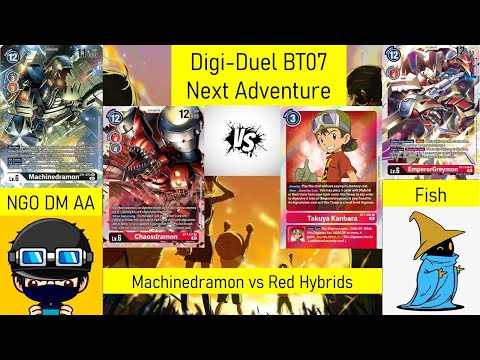 Digimon TCG | NGO DM AA vs Fish Playtest Round 1 | Digimon Card Game Set 7 Format