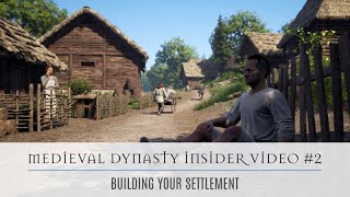 Medieval Dynasty - Insider Video #2: Building Your Settlement