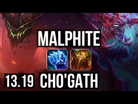 MALPHITE vs CHO'GATH (TOP) | 4/2/17 | TR Master | 13.19