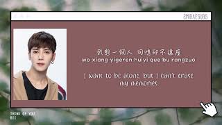 Bii (畢書盡) - Think Of You (我想你了) [Eng/Chn/Pin Lyrics]