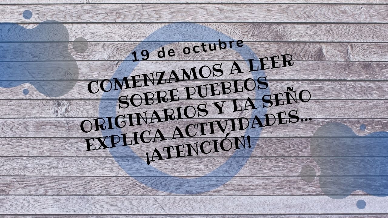 Campo semántico/ Pueblos originarios (19/10/20)