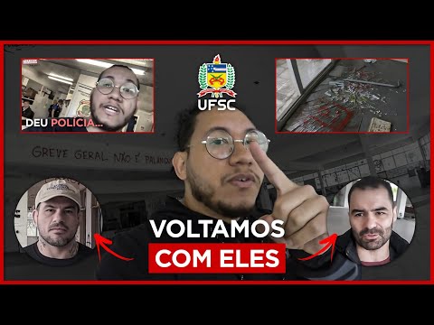 Voltei na UFSC com o MAMAEFALEI E O BRIGADEIRO.
