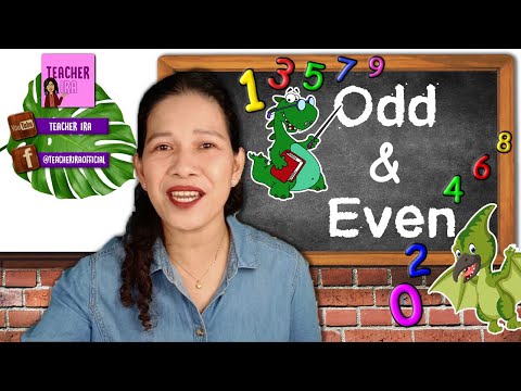 Odd and Even Numbers | Groups of Numbers | Kindergarten Mathematics | Teacher Ira