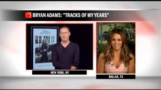 Bryan Adams Serenades Lisa Pineiro on Dallas Talk Show &quot;The Broadcast&quot;