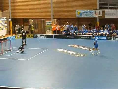 Floorball Penalty CZE vs SUI