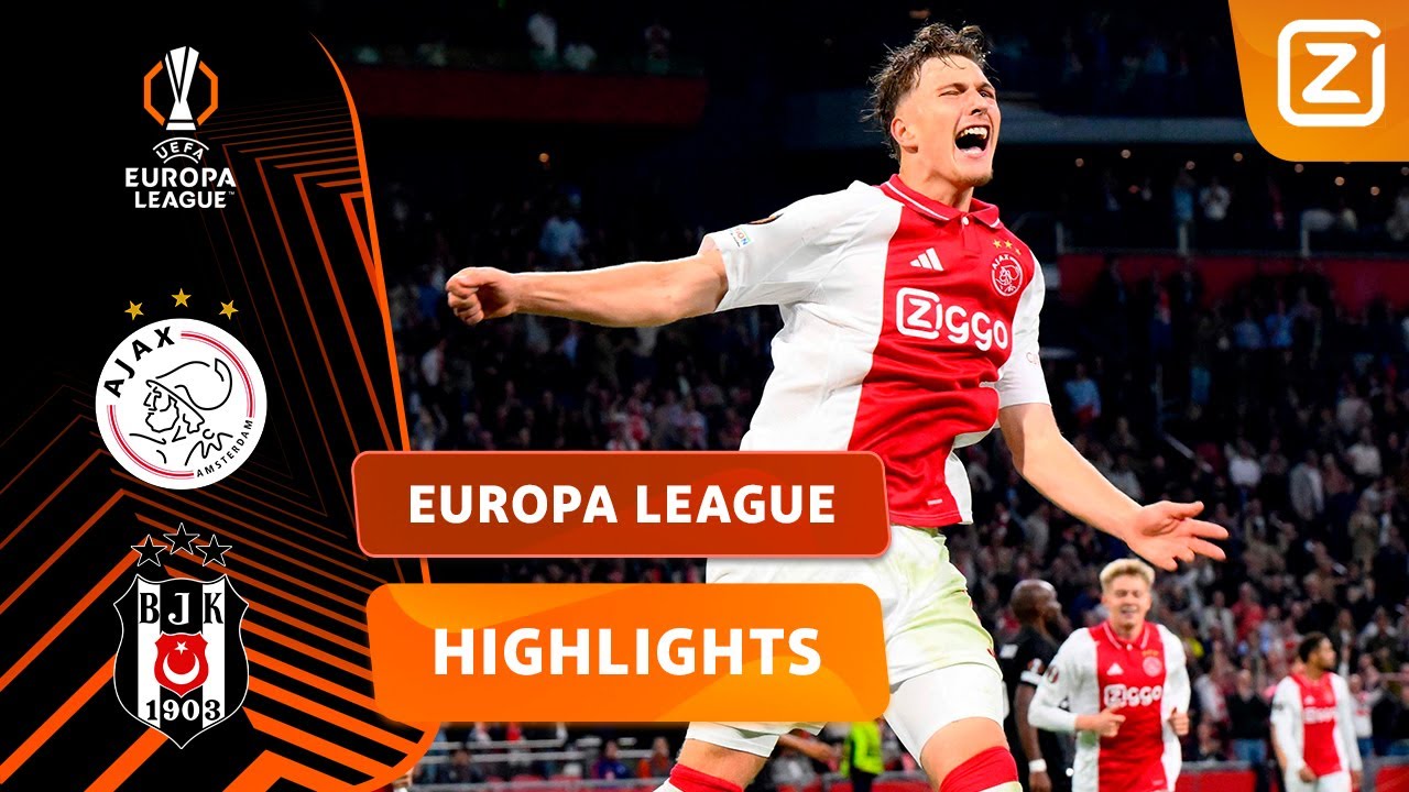 FRIVOOL AJAX OVERKLAST BESIKTAS!!😱🥵 | Ajax vs Besiktas | Europa League 2024/25 | Samenvatting