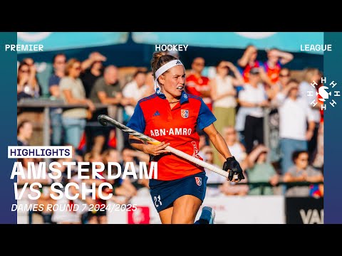 Amsterdam - SCHC 🏑 Tulp Hoofdklasse Dames ‘24/’25 RONDE 7 | Samenvatting