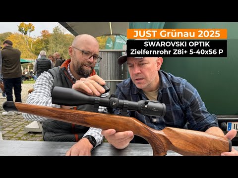 JUST Grünau 2025: SWAROVSKI OPTIK präsentiert ihr neuer Zielfernrohr Z8i+ 5-40x56 P