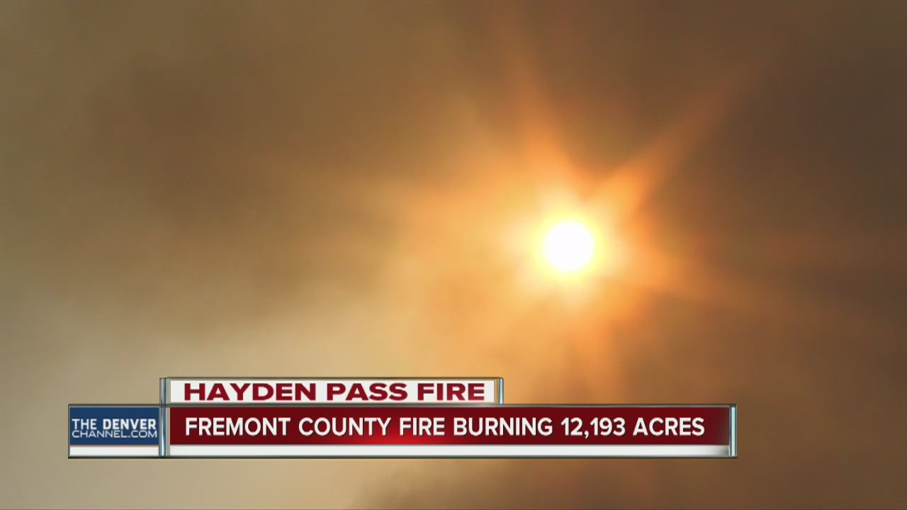 Hayden Pass fire burning 12,193 acres