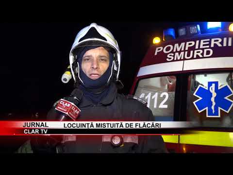 stire 03 12 2018 Locuinţă mistuită de flăcări