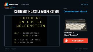Commodore Plus/4 -=Cuthbert in Castle Wolfenstein=-