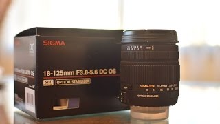 Sigma AF 18-125mm f/3,8-5,6 DC OS HSM - відео 1