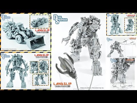 Devil Saviour DS-05 Landslip (Revenge Of The Fallen Scrapper) Prototype Thoughts