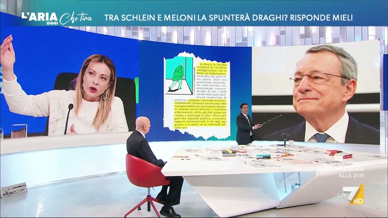 Paolo Mieli: "Se fossi la Schlein lascerei fare il Presidente del Consiglio a Giuseppe Conte, ...
