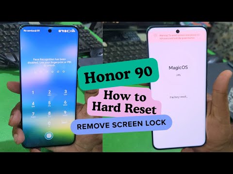 How to Hard Reset Honor 90 via Recovery Mode - Clear Data - honor 90 hard reset
