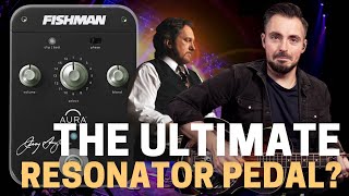 Video thumbnail for Fishman Jerry Douglas Aura Pedal Demo - Resonator | Acoustic | Pedal Steel by Scott Poley | Pedal Steel | Guitar