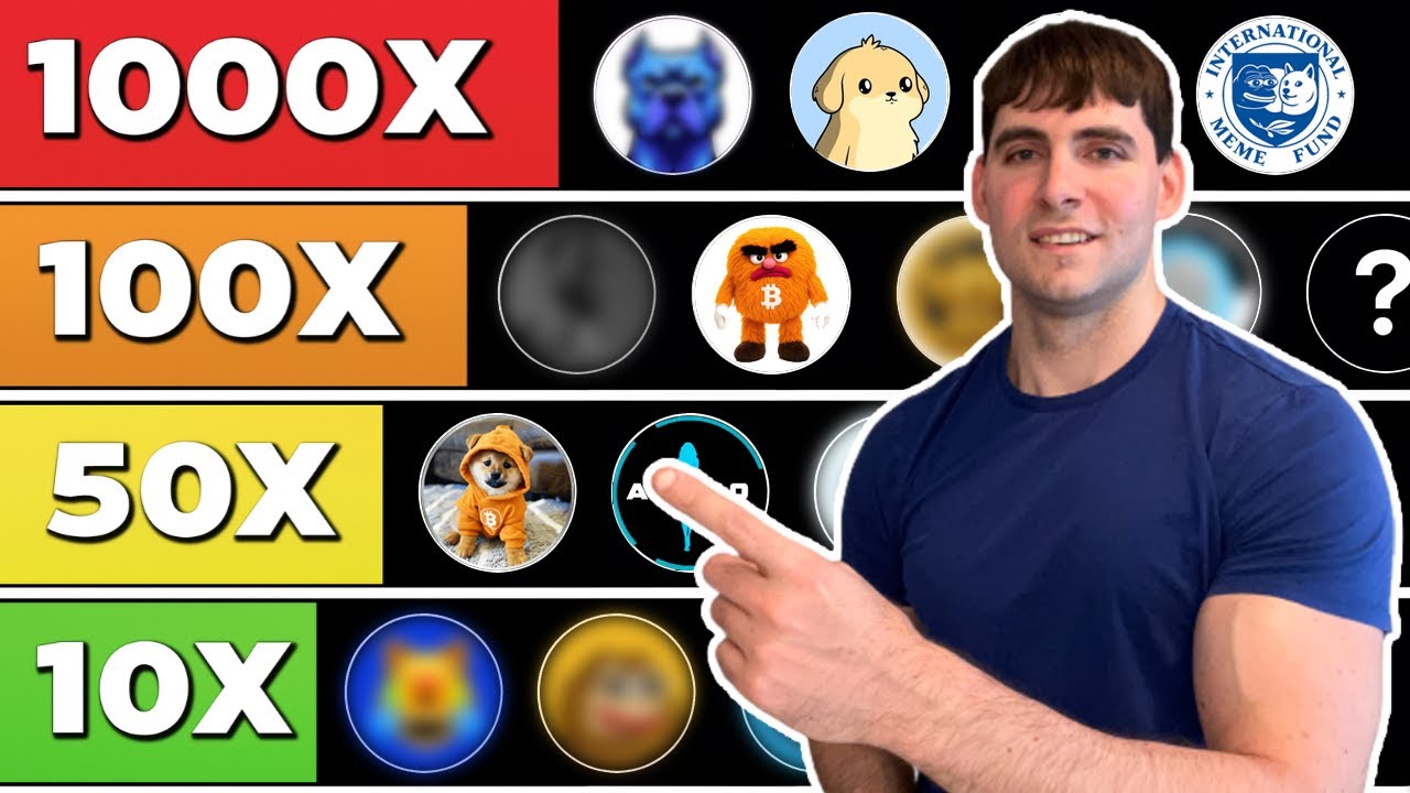 The 50 BEST Memecoins Ranked (2025 Tier List)