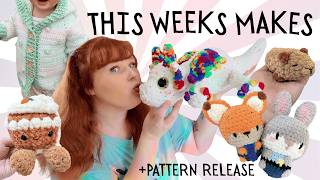 Look at These Adorable Crochet Plushies! I just Wanna Kiss โEm! - This Weekโs Makes
