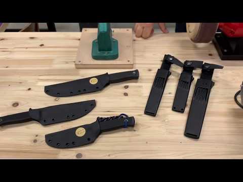 Kydexbau bei Tools For Gents - Vorstellung von gefertigten Kydex und der Bau einer kompletten Kydex!