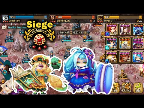 G3 SIEGE - Zquad Sero VS ExplodingCats VS Teikou2 (Summoners War)