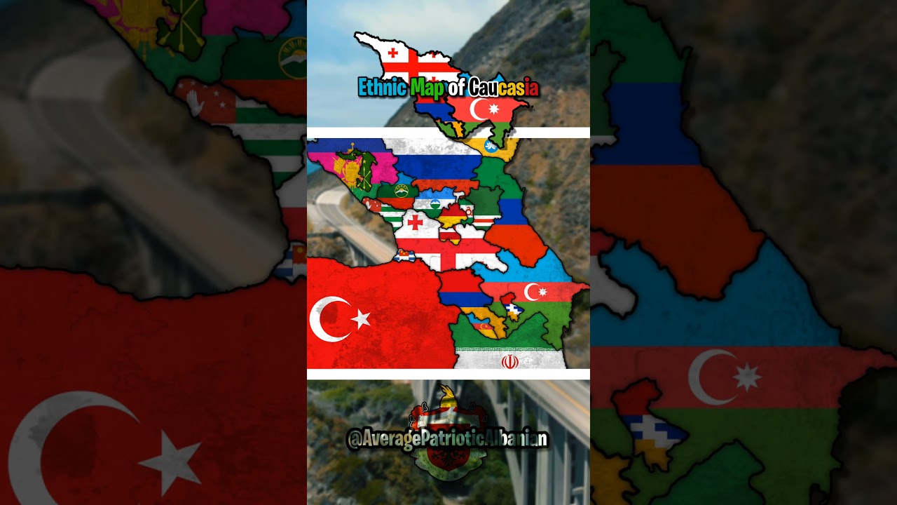 Ethnic Map of Caucasia