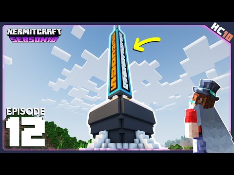 THE BEACON SHOP HAS LANDED! | HermitCraft 10 | Ep 12