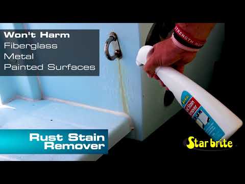 Rust Removal with Star Brite Rust Stain Remover