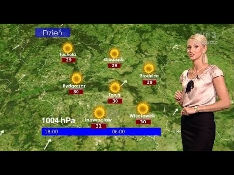 Prognoza pogody TVP3 Bydgoszcz 29-30.06.2019