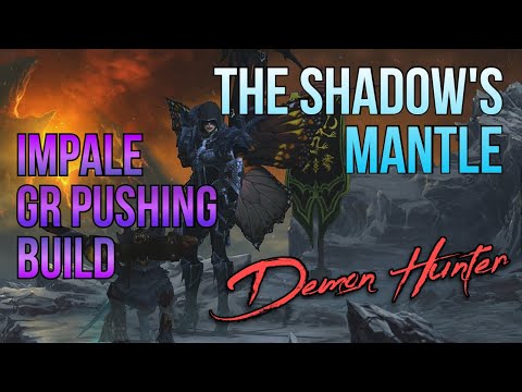 GR Pushing Build - Impale - The Shadow's Mantle - Demon Hunter | Diablo 3