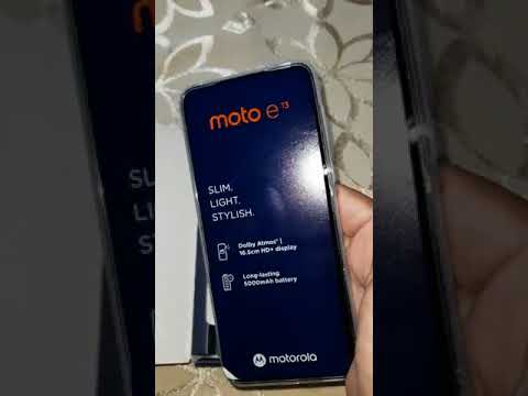 Moto e13 unboxing... let's c wats inside😉