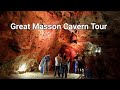 Heights of Abraham Great Masson Cavern Tour Peak District Matlock Bath Derbyshire UK 2023