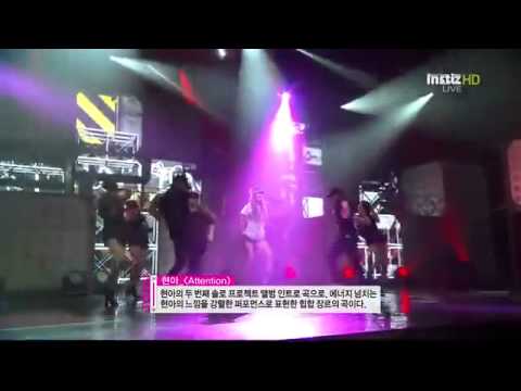 Hyuna - Attention Live