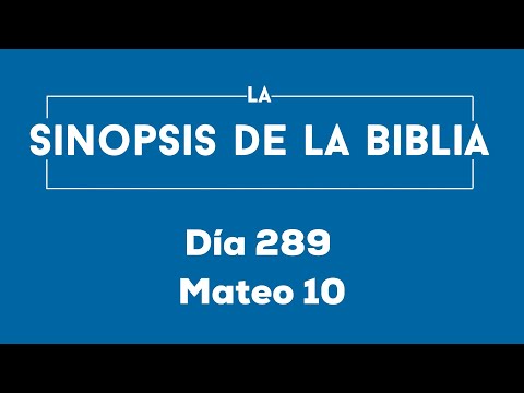 Día 289 (Mateo 10)