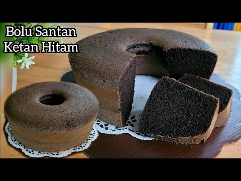 Resep Bolu Panggang Ketan Hitam 4 Telur|Oventangkring