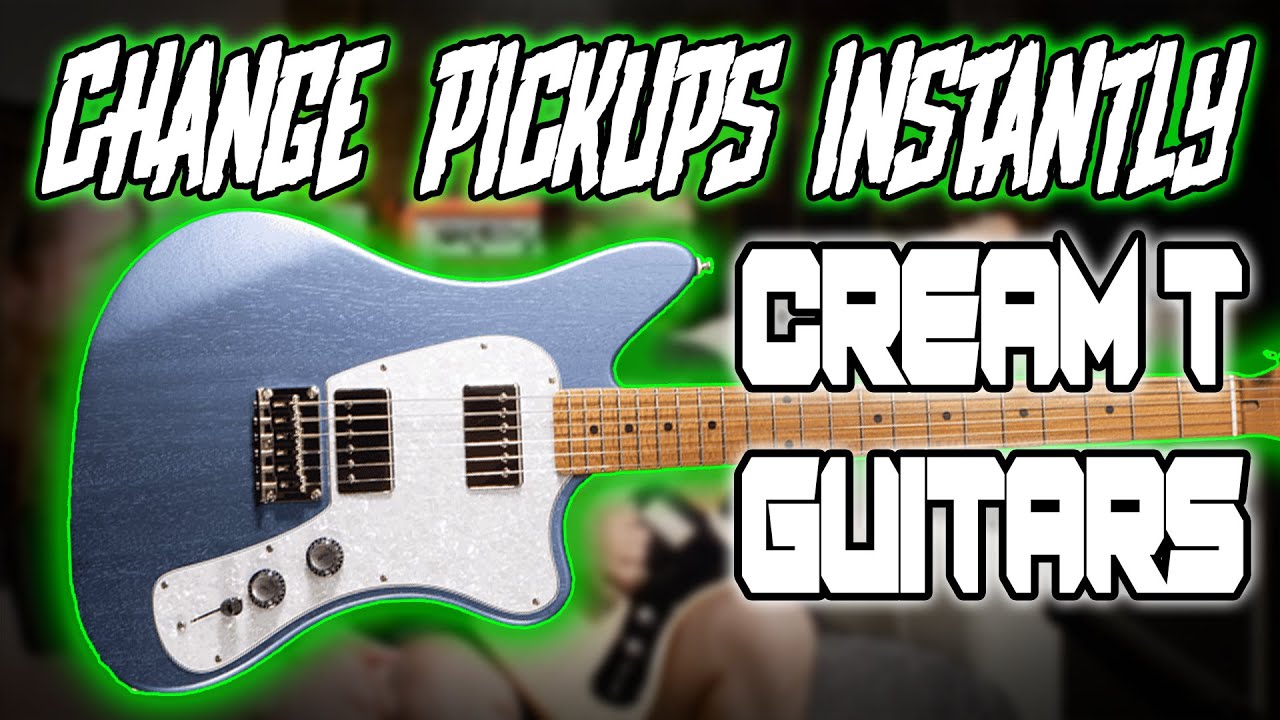 This Guitar Let’s You CHANGE PICKUPS INSTANTLY (Cream T Pickups) - YouTube