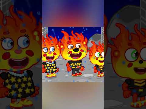 LionET | The family is afraid of water | Cartoon for Kids