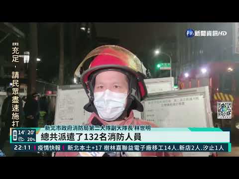 新莊頂加民宅大火 74歲老翁送醫不治