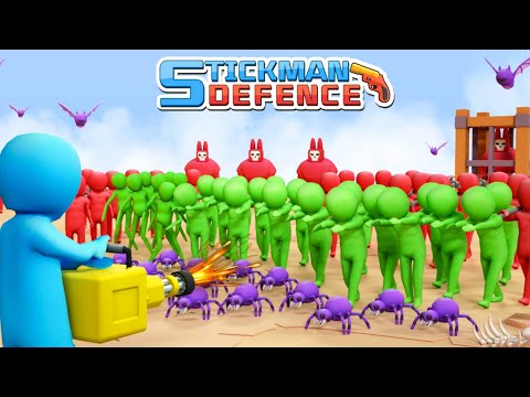 Stickman Defence Zombie Games (Easetouch) best gameplay.