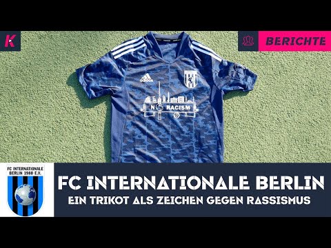 No Racism: Der FC Internationale Berlin beeindruckt mit neuem Adidas Sondertrikot