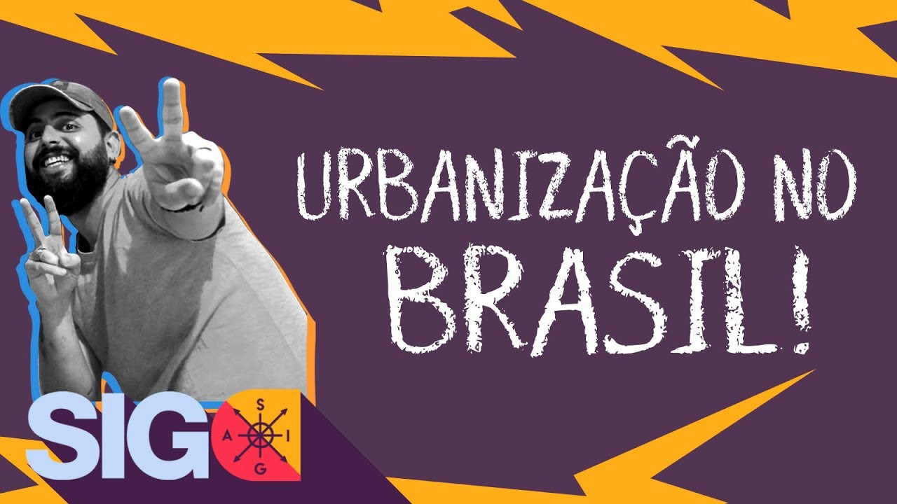 URBANIZAÇÃO BRASILEIRA - CARACTERÍSTICAS