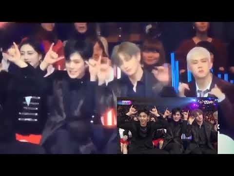 Monsta X Seventeen wanna one Reaction to Twice TT 2017 MAMA in Japan
