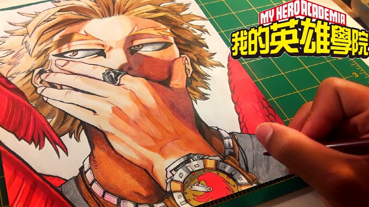 DRAWING - HAWKS (Keigo Takami) from My Hero Academia