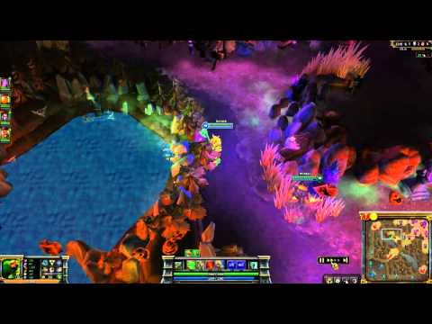 LoL Epic - Best Baron Steal Ever !!