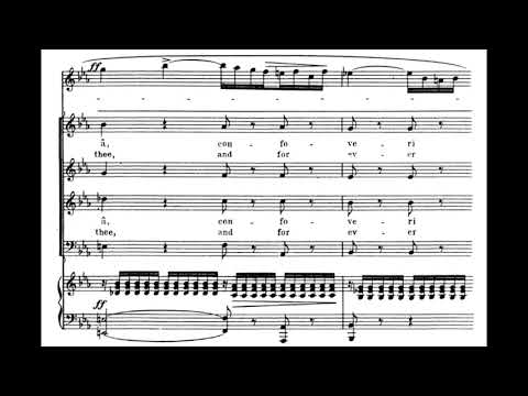 Inflammatus et accensus (Stabat Mater - G. Rossini) Score Animation