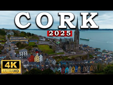 Cork Ireland 🇮🇪 - Cork City  - 4K Drone view 2025 🇮🇪
