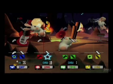 Rayman Raving Rabbids TV Party Nintendo Wii Trailer - Music Trailer