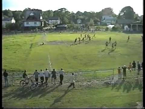 Bramka z meczu Ruch Izbica - Sawena Sawin 2003r